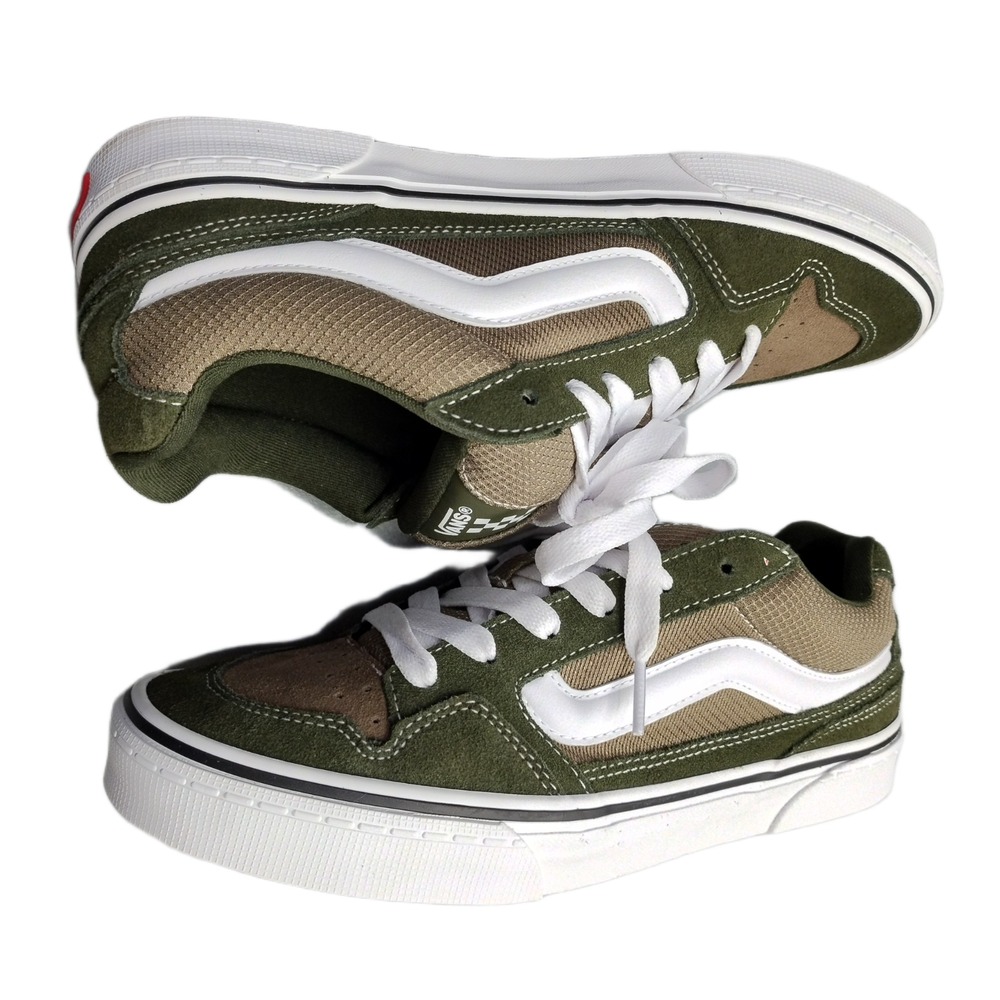 Vans Caldrone Sneakers Mens US 8 Multi Embossed Sidewall Grape Leaf VN000CXZ50K